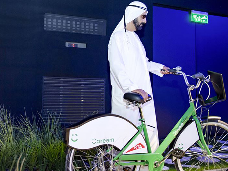 محمد بن راشد يعتمد مشروع "سكاي واي" لنقل مواطني دبي جوًا